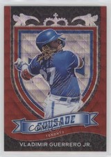 2021 Panini Chronicles Crusade Ruby Wave Prizm /199 Vladimir Guerrero Jr #4 b7b