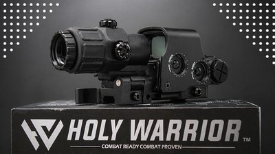 2026 Upgraded Holy Warrior S1 EXPS-3-0 558 Holographic Sight with G33 Magnifier
