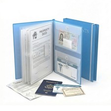 Important Document Organizer, Folders for Documents, Family File Folder Organ...