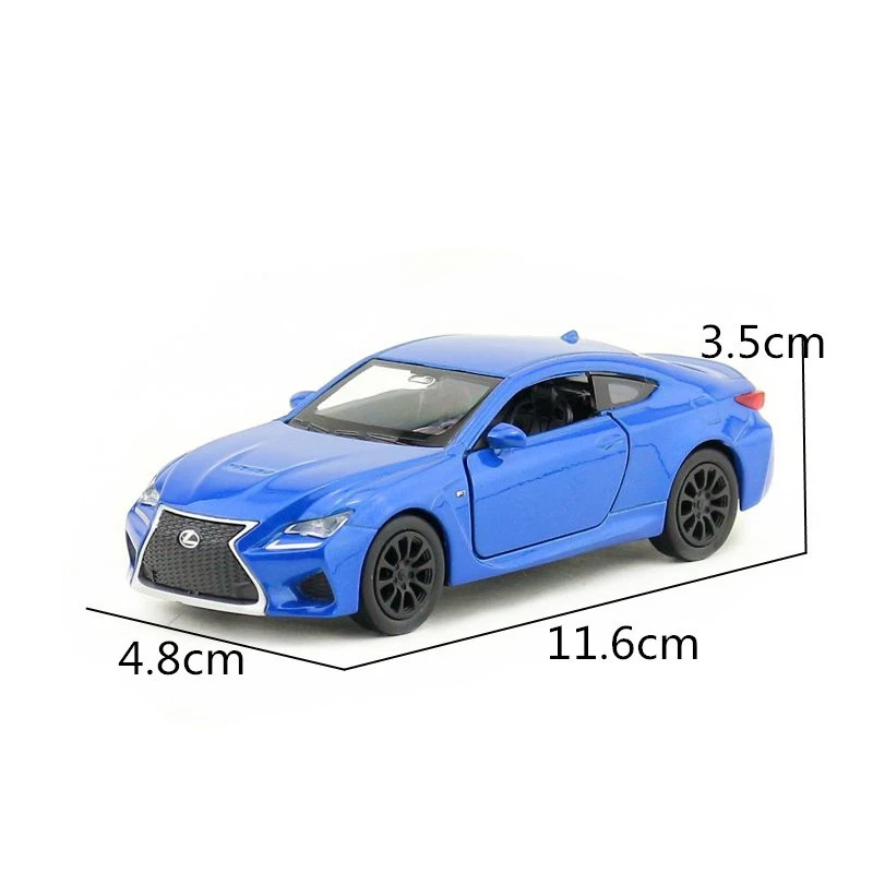 1:36 Scale Lexus RC F Alloy Model Collection Kids Vehicle Toy Car Diecast Gifts - Image 2 of 4