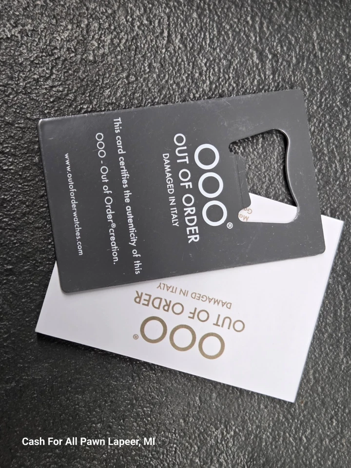 Reloj deportivo verde cronógrafo Out Of Order 001-23.VE.VE para hombre Foto 4 de 4