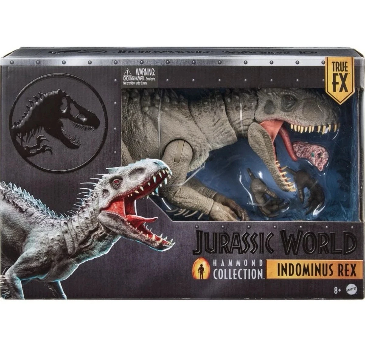SASKATE Realistische Jurassic Indominus Rex, kunststof Jurassic