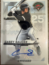 2025 Panini Prospect - Casey Saucke Autograph - Chicago White Sox