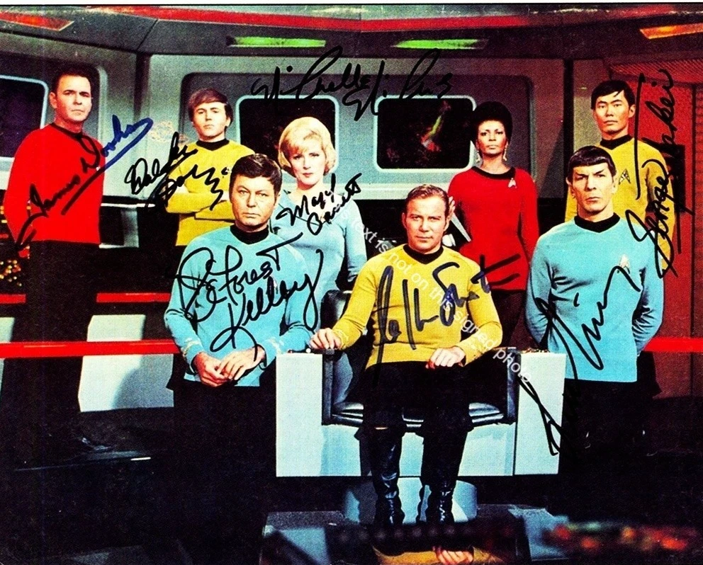 star trek autograph products for sale | eBay