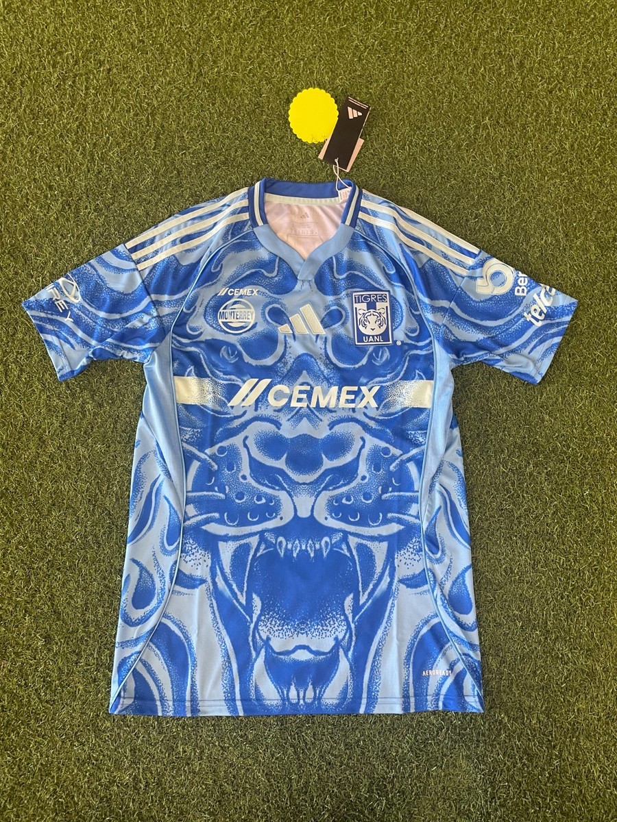 adidas Tigres UANL 25/26 Away Jersey - Blue | eBay