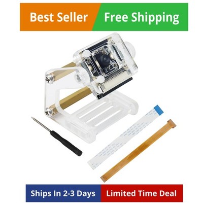 8MP Camera for Raspberry Pi 5 4 B 3 B+ A+ Zero 2 W Jetson Nano with Adjustabl...
