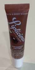Bath Body Works Liplicious BROWNIE BATTER Lip Gloss New/Sealed