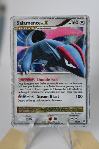 Pokemon Salamence LV.X 98/99 Holo Ultra Rare Arceus 2009 HP