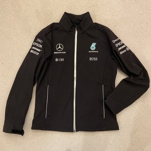 Mercedes AMG Petronas Veste Softshell Équipe 2023 - Noir - Taille XL