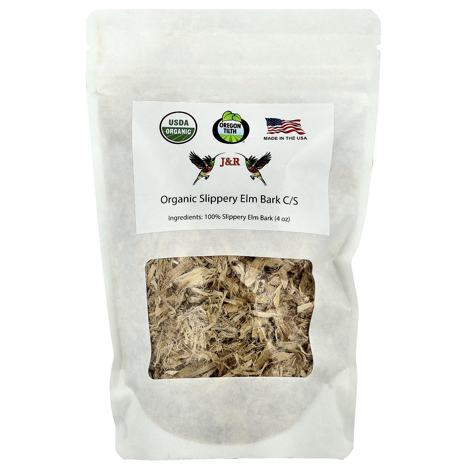 Органическая кора вяза скользкого 4 унции 3590₽