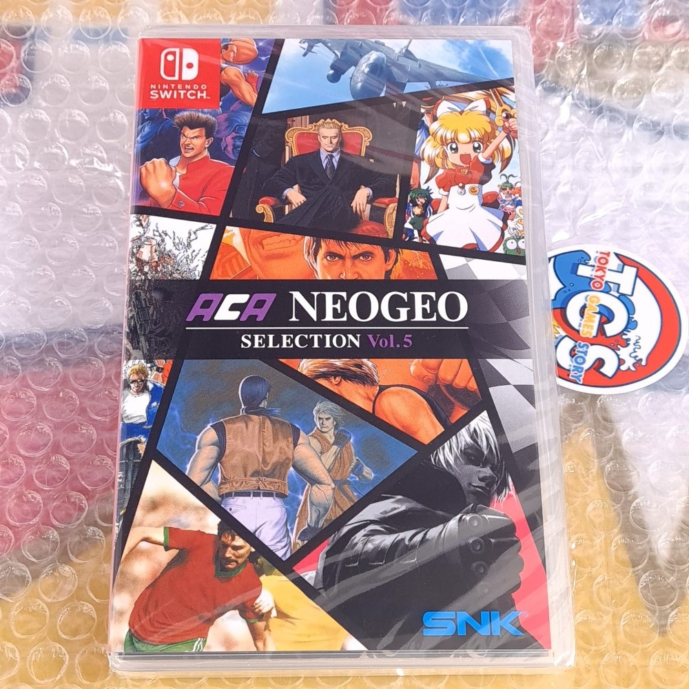 ACA NEOGEO Selection Vol. 5 Nintendo Switch Asia NEW (Cover English/Multi-Langua