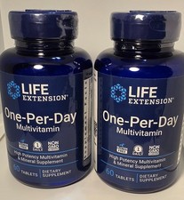 (2)Life Extension One-Per-Day Tablets High-Po...