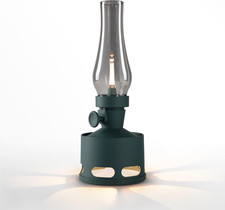 Vintage Cordless Rechargeable Table Lamp with Smart Dimming Blow/Tilt Off