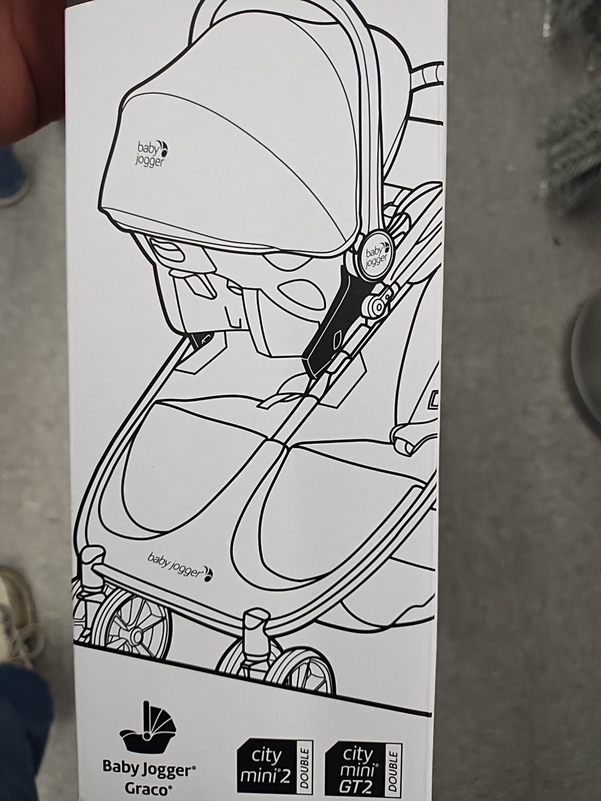 Baby Jogger City Mini 2 & GT2 Double Car Seat Adapter - Graco Car Seats Open Box