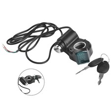 Accessories for E bikes Power Switch with Key Ignition and Voltmeter