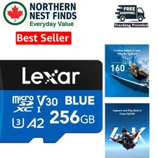 256GB Micro SD Card - 160MB/s, A2 Rated for Lightning Fast App Launches
