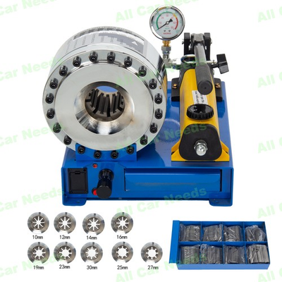 #ad #ad Manual High Pressure Hydraulic Hose Crimper Hose Pipe Crimping With 9 sets Dies $484.75