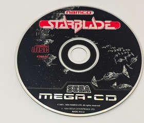 Starblade | Sega Mega CD Game | Complete Tested | Pal | Rare!