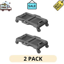 2Pack Hyper Tough Hyper Stack Dolly Rolling B...