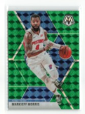 MARKIEFF MORRIS #77 2019-20 PANINI MOSAIC PISTONS GREEN