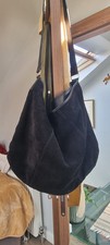 Extra LARGE Suede CROSSBODY BAG