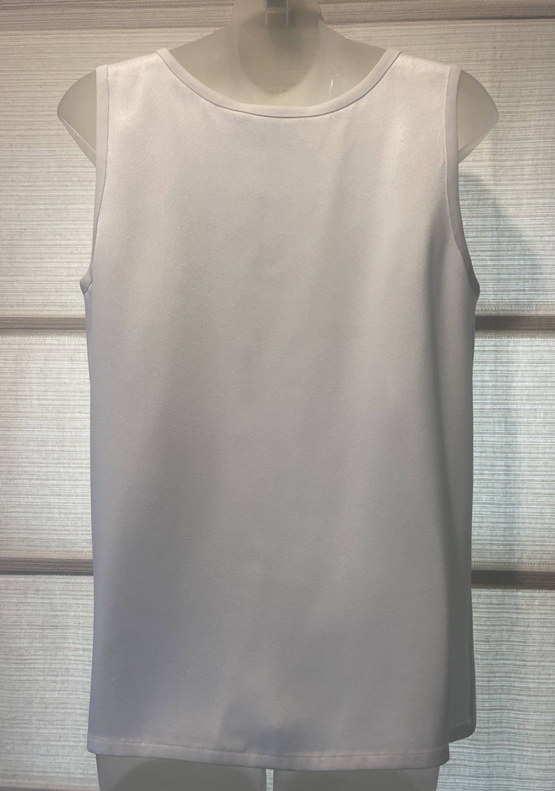 Canotta bianca Yves Saint Laurent Rive Gauche Paris ~ FR40 ~ EUC