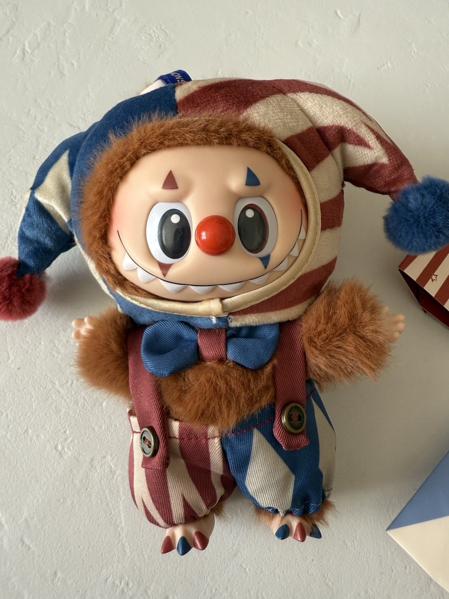 Authentic WHY SO SERIOUS Plush Doll Juggling Clown Labubu US Open