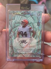 Mason Graham 2025 Wild Card 5 Card Draw Rookie Auto #d 4/4 Cleveland Browns. rookie card picture