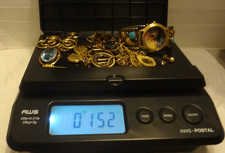 Gold Filled 10k 12k 14k Assorted Jewelry Scrap Reuse Resell 150+ Lot