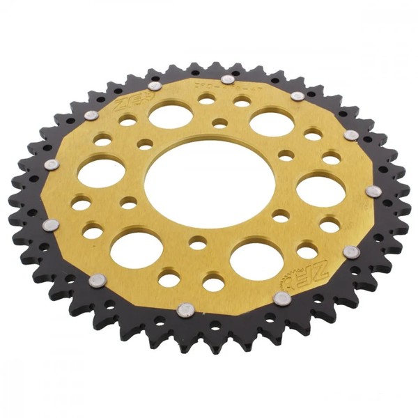 Kettenrad Alu Gold 47-ZäHne 520-Teilung FüR Kawasaki Z 750 M ABS Bj. 2007-2014-image