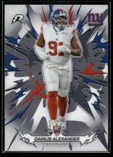 2025 Topps Resurgence Darius Alexander ROOKIE CARD New York Giants #170 RC. rookie card picture