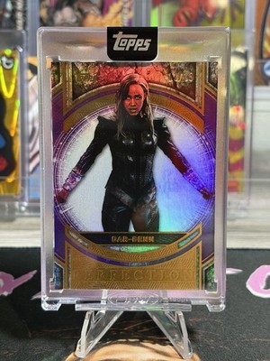 2025 Topps Marvel The Collector #51 Dar-Benn Perfection Purple Foil /15 Sealed