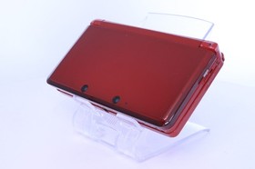Nintendo 3DS Metallic Red Handheld Console Tested Working [Rank:C]