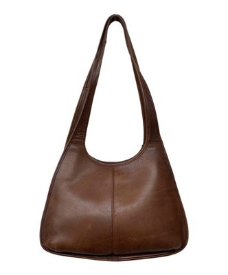 COACH Vintage Ergo Shopper Bag 9035 Leather Brown 26x37x7cm Used