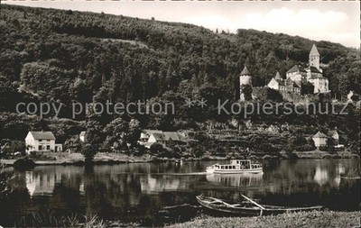 Zwingenberg Baden Neckar Castle Boat