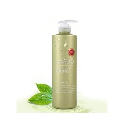 HASUO Korean Herbal Shampoo 750ml   Scalp Care & Hair Strengthening Cleanser
