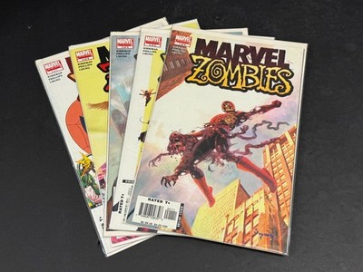 Marvel Zombies #1 2 3 4 5 Complete Marvel 2006 1st Print Set Suydam Kirkman 1-5