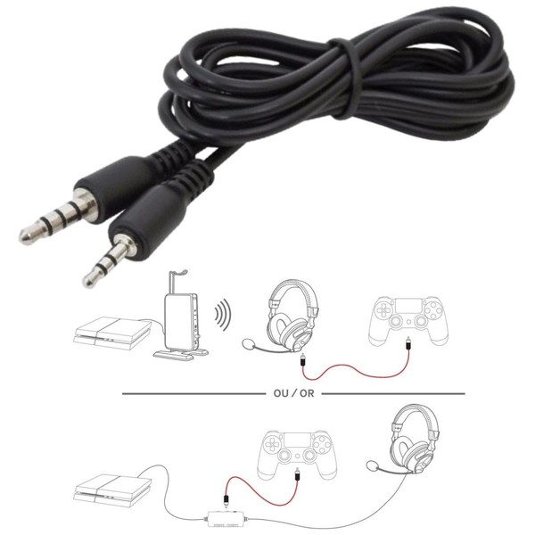 Chatkabel Chat Kabel Talkback FüR Turtle Beach Headset X12 X11 XL1 X32 X31 XP300-image