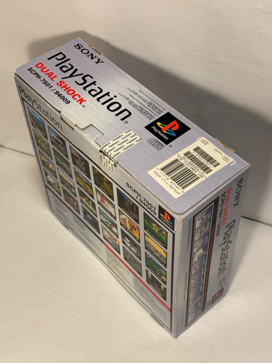 Sony Playstation Dual Shock GAME CONSOLE SCPH-7501/94009 W/Orig
