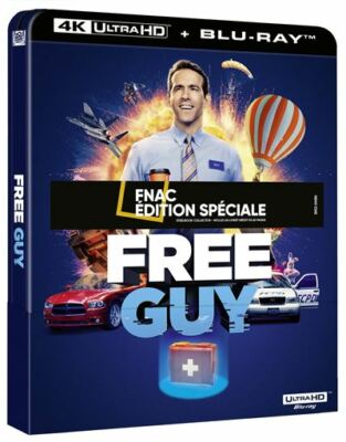 Free Guy Special Edition Fnac Steelbook Blu-ray 4K Ultra HD NEU