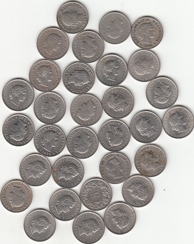 Lot de 31 monnaies 5 Centimes