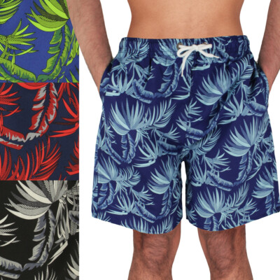 Men's Swim Shorts Swimming Trunks Beach Board Swimwear Suit w/ Lining