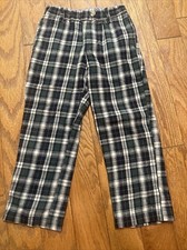 J Bailey Plaid Pants Boy Size 4T/4R EUC