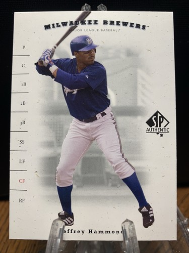 2001 SP Authentic Jeffrey Hammonds #50 card