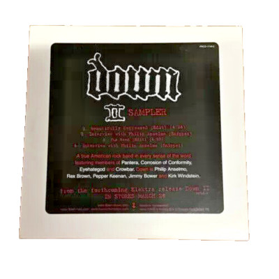 PANTERA DOWN II Sampler PROMO CD NEAR MINT