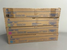 Konica Minolta TN321K TN321C TN321M TN321Y Toner Cartridges Set