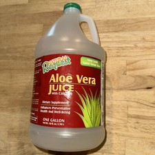 FreeShipping 5 Pk Natural Request Aloe Vera Juice w Calcium 1 Gallon Dietary USA