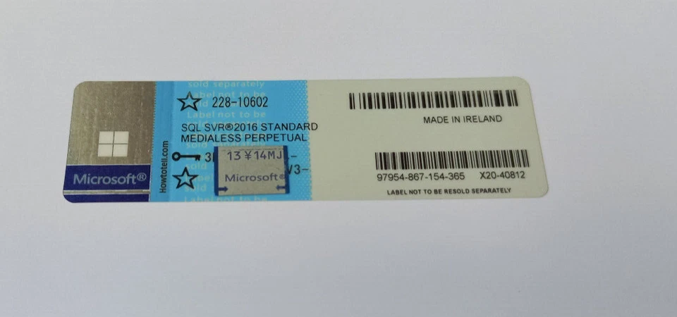 Microsoft SQL Server 2016 Standard 24 Core License unlimited User CALs 228-10602 - Image 2 of 4