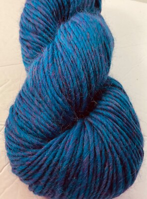 Berroco New Peruvia Yarn Lot of 2 Blues/Burgundy 7136 Peruvian Highland Wool