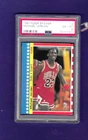 1987 Fleer Basketball Sticker #2 Michael Jordan PSA 6 2nd Year Card-Undergraded!